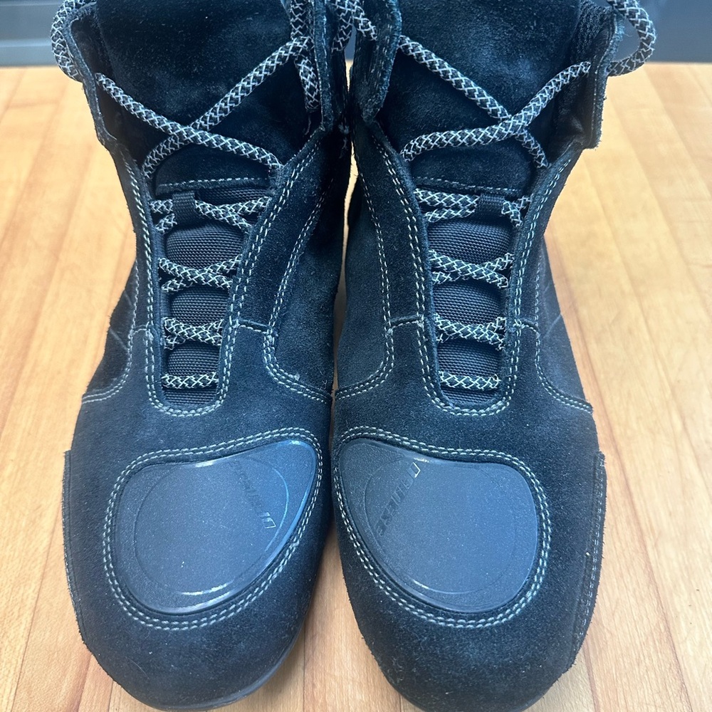 Dianese Motorcycle Boots Black High-Top Men's size 7.5 - Picture 2 of 11